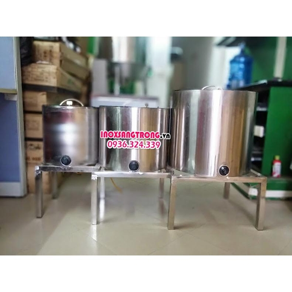 Nồi nấu nước phở 20,100 lít ( đun điện hoặc ga )