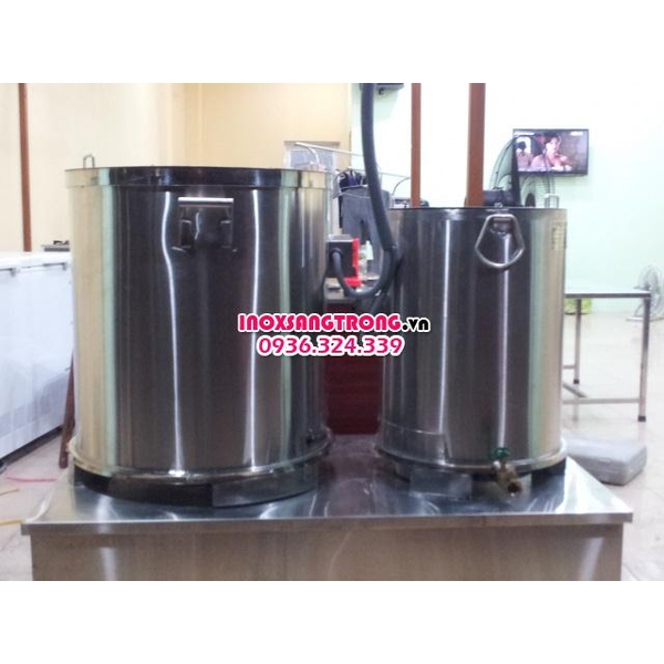 Nồi nấu nước phở 20,100 lít ( đun điện hoặc ga )